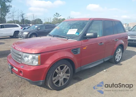 2006 Land Rover Range Rover Sport Hse из США, поврежденный, VIN SALSF25406A911763